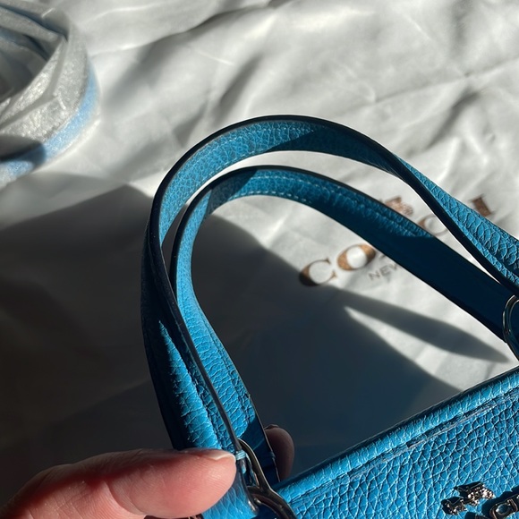 Coach very gently used. Beautiful condition! Silver hardware. - Picture 6 of 11